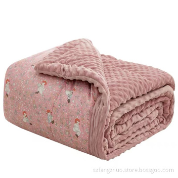 winter thick soft sublimation anti-piling baby blankets